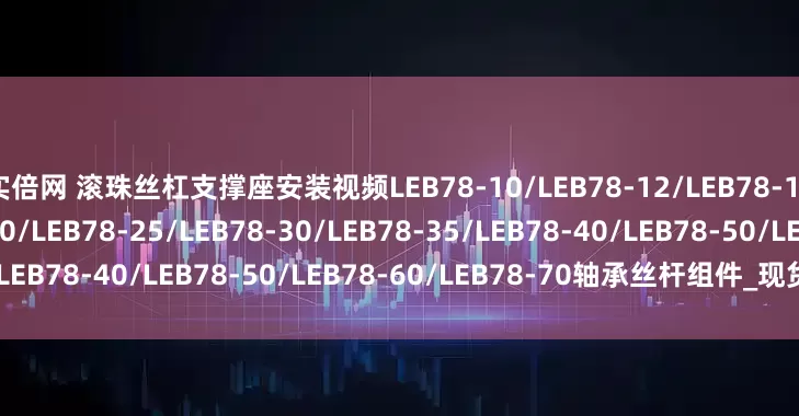 实倍网 滚珠丝杠支撑座安装视频LEB78-10/LEB78-12/LEB78-15/LEB78-17/LEB78-20/LEB78-25/LEB78-30/LEB78-35/LEB78-40/LEB78-50/LEB78-60/LEB78-70轴承丝杆组件_现货_型号